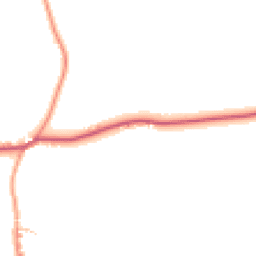 Daytime road noise heatmap for SY5 8PT