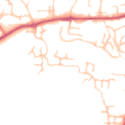 Daytime road noise heatmap for SY5 8PX