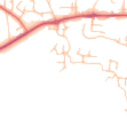 Daytime road noise heatmap for SY5 8QB