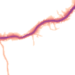 Daytime road noise heatmap for SY5 8RQ