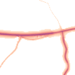 Daytime road noise heatmap for SY5 9DD