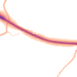 Daytime road noise heatmap for SY5 9DG