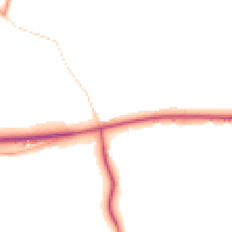 Daytime road noise heatmap for SY5 9DU
