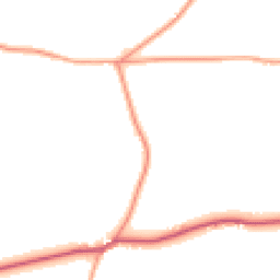Daytime road noise heatmap for SY5 9GX