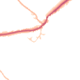 Daytime road noise heatmap for SY5 9HP