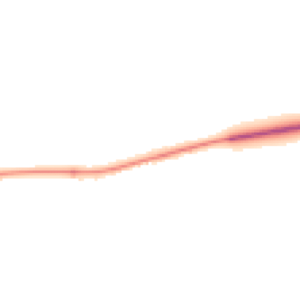 Night-time road noise heatmap for SY5 9LB