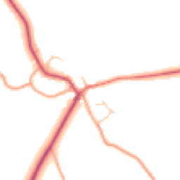 Daytime road noise heatmap for SY5 9QT