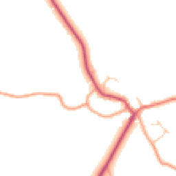 Daytime road noise heatmap for SY5 9QY