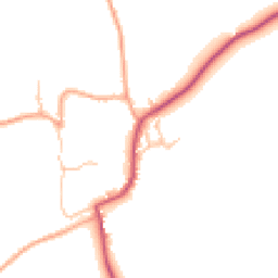 Daytime road noise heatmap for SY7 0AG