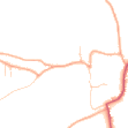 Daytime road noise heatmap for SY7 0AH