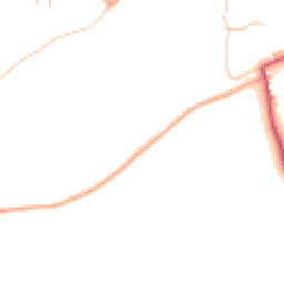 Daytime road noise heatmap for SY7 0BA