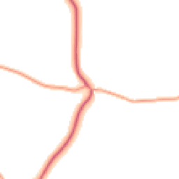 Daytime road noise heatmap for SY7 0BS