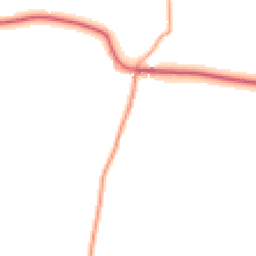 Daytime road noise heatmap for SY7 0DL
