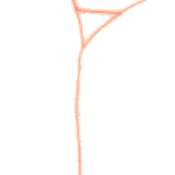 Night-time road noise heatmap for SY7 0EH