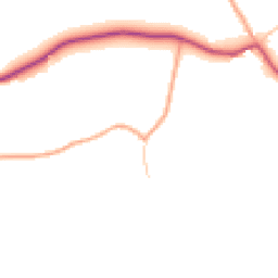 Daytime road noise heatmap for SY7 0HA