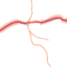 Daytime road noise heatmap for SY7 0HU