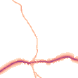 Daytime road noise heatmap for SY7 0HX