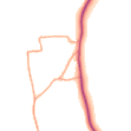 Daytime road noise heatmap for SY7 0JG