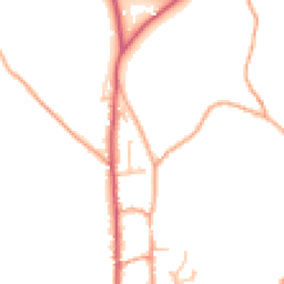 Daytime road noise heatmap for SY7 0LJ
