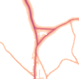 Daytime road noise heatmap for SY7 0LU