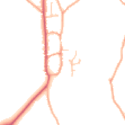 Daytime road noise heatmap for SY7 0LW