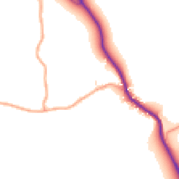Daytime road noise heatmap for SY7 0NF