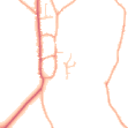 Daytime road noise heatmap for SY7 0NP