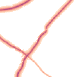 Daytime road noise heatmap for SY7 0NS