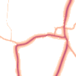 Daytime road noise heatmap for SY7 0PS