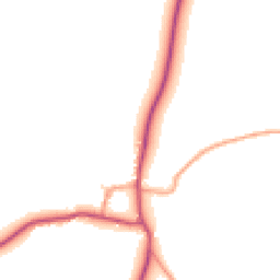 Daytime road noise heatmap for SY7 0RA