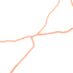 Daytime road noise heatmap for SY7 8AJ