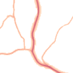 Daytime road noise heatmap for SY7 8BE