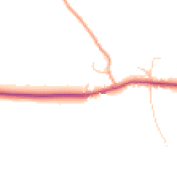 Daytime road noise heatmap for SY7 8BN
