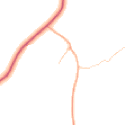 Daytime road noise heatmap for SY7 8DF
