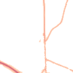 Daytime road noise heatmap for SY7 8DH