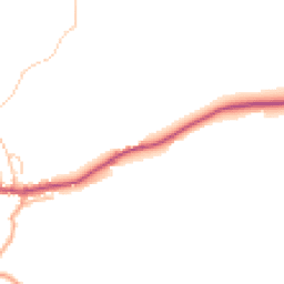 Daytime road noise heatmap for SY7 8NX