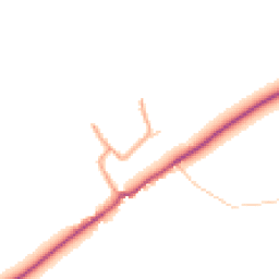 Daytime road noise heatmap for SY7 9EU