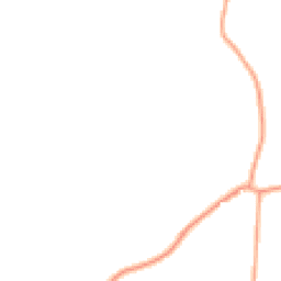 Daytime road noise heatmap for SY7 9HW