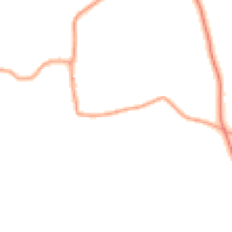Daytime road noise heatmap for SY8 2AD