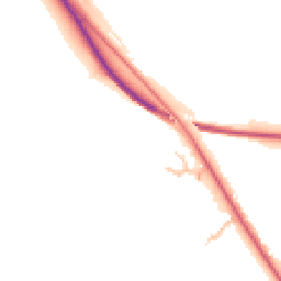 Daytime road noise heatmap for SY8 2BN