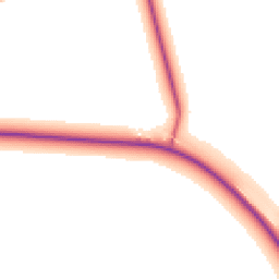 Daytime road noise heatmap for SY8 2BP