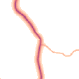 Daytime road noise heatmap for SY8 2BY