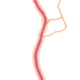 Daytime road noise heatmap for SY8 2DA