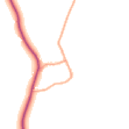 Daytime road noise heatmap for SY8 2DB
