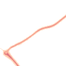 Night-time road noise heatmap for SY8 2DT