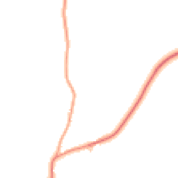 Daytime road noise heatmap for SY8 2DZ