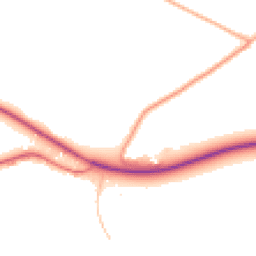 Daytime road noise heatmap for SY8 2JT