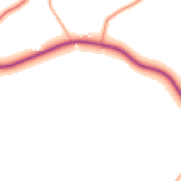 Daytime road noise heatmap for SY8 3HD