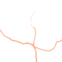 Daytime road noise heatmap for SY8 3HL