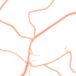 Daytime road noise heatmap for SY8 3JJ